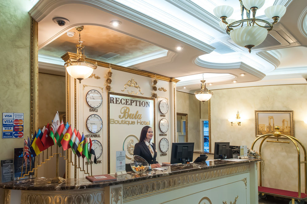 Boutique Hotel Buta Minsk Buitenkant foto Reception
